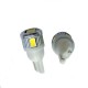 Ampoule Wedge T10 W5W W16W 6 leds blanches 5630 9 à 30 volts