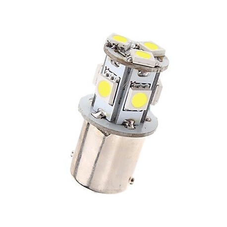 Ampoule R5W BA15S 9 Leds rondes 24 volts - Led-effect