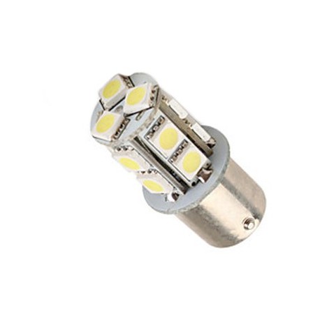 Ampoule led R10W BA15S à 13 leds 5050 9-30 volts