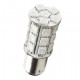 Ampoule led P21W BA15S à 27 leds Rouges 9-30v