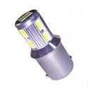 Ampoule à 10 leds 5630 R10W BA15S 9-30 volts