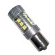 Ampoule Led p21w ba15s 12 leds + 4 Cree 9-30 volts