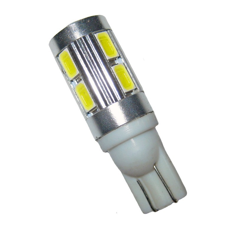 Ampoule T10 W5W a 5 LED SMD 5630 12v pour voiture et moto -  KomposantsElectroniK