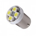 Ampoule Led T4W BA9S à 4 leds 24 volts