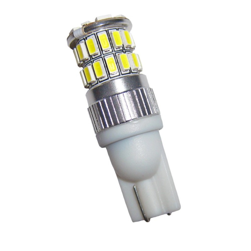 Ampoule Wedge T10 W5W W16W 36 leds blanches 5630 9 à 30 volts - Led-PL E.I.