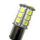 Ampoule led BA15D à 24 leds 5050 9-30 volts