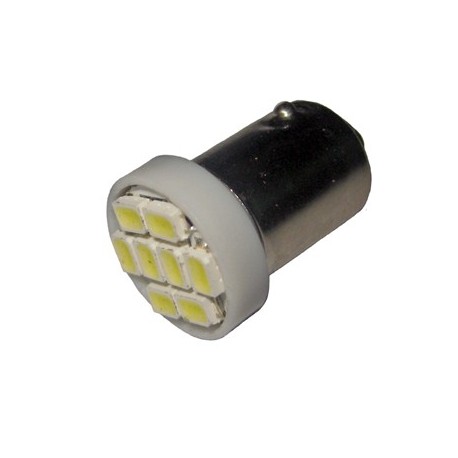 Ampoule Led T4W BA9S à 8 leds 24 volts