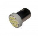 Ampoule Led T4W BA9S à 8 leds 24 volts