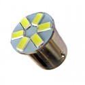 Ampoule Led R5W BA15S à 6 leds 24 volts