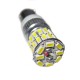 Ampoule H21W BAY9S à 36 leds blanches 9 à 30 volts