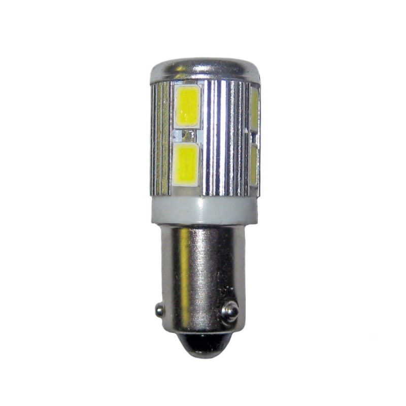 Ampoule Led H6W BAx9S 10 leds 5630 9-30v - Led-PL E.I.