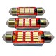 Ampoule Navette (festoon) C5W, C10W à 12 leds 4014 9-30v