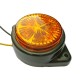 Feux rond orange à 5 leds 24 volts