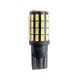 Ampoule Wedge T10 W5W W10W W16W 54 leds blanches 3014