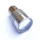 Ampoule led P21/5W BAY15D à 1 led Cree Rouge 9-30 volts