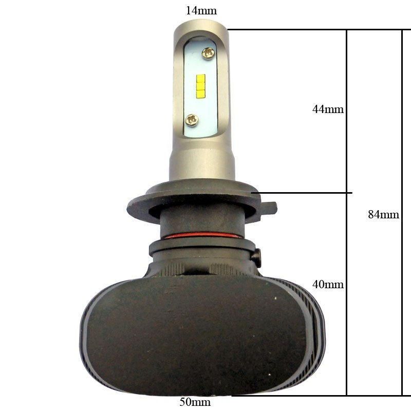 Ampoule H7 à leds de 4000 Lumens 24 volts - Led-PL E.I.