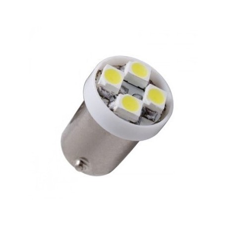 Ampoule Led H6W BAX9S à 4 leds 24 volts