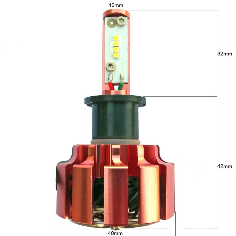 Ampoule H3 Leds De 3600 Lumens 24 Volts Led PL