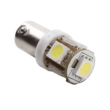 Ampoule Led H6W BAX9S à 5 leds 24 volts non polarisée - Led-PL E.I.