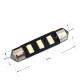 Ampoule navette 3 leds 5630 24 volts