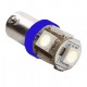 Ampoule Led H6W BAX9S à 5 leds 24 volts