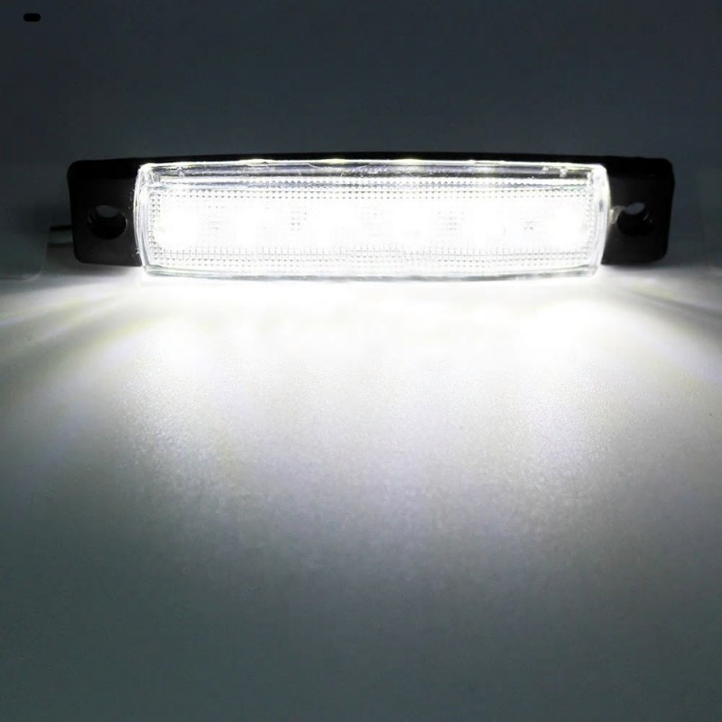 Partsam Lot de 4 feux de gabarit latéraux 3 LED de 10 cm pour