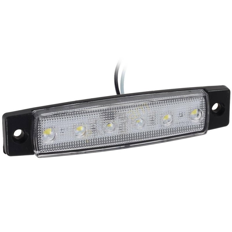 12V 24V LED Latérales Feux de Gabarit Avant Feux Arrière Lampes Universel  Indicateur de Position, Feux