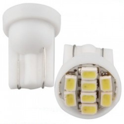 Ampoule Led T10 W5W céramique à 3 leds 2835 24 volts - Led-PL E.I.