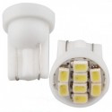 Ampoule Led T10 W5W à 8 leds 24 volts