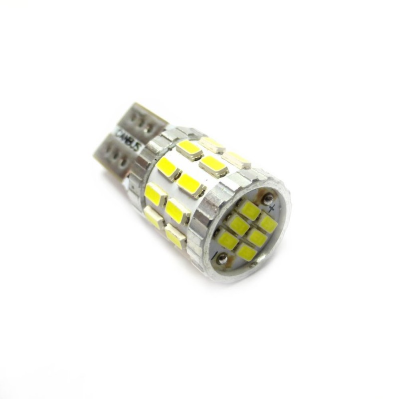 Ampoule Wedge T10 W5W 30 leds anti erreur - Led-PL E.I.