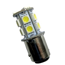 Ampoule led 24 volts de type P21/5W BAY15D à 78 leds - Led-PL E.I.