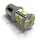 Ampoule led BAY15S à 13 leds 5050 9-30 volts