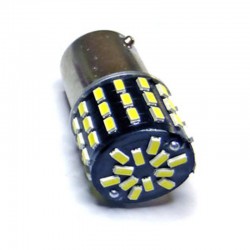 Ampoule led 24 volts de type P21/5W BAY15D à 54 leds