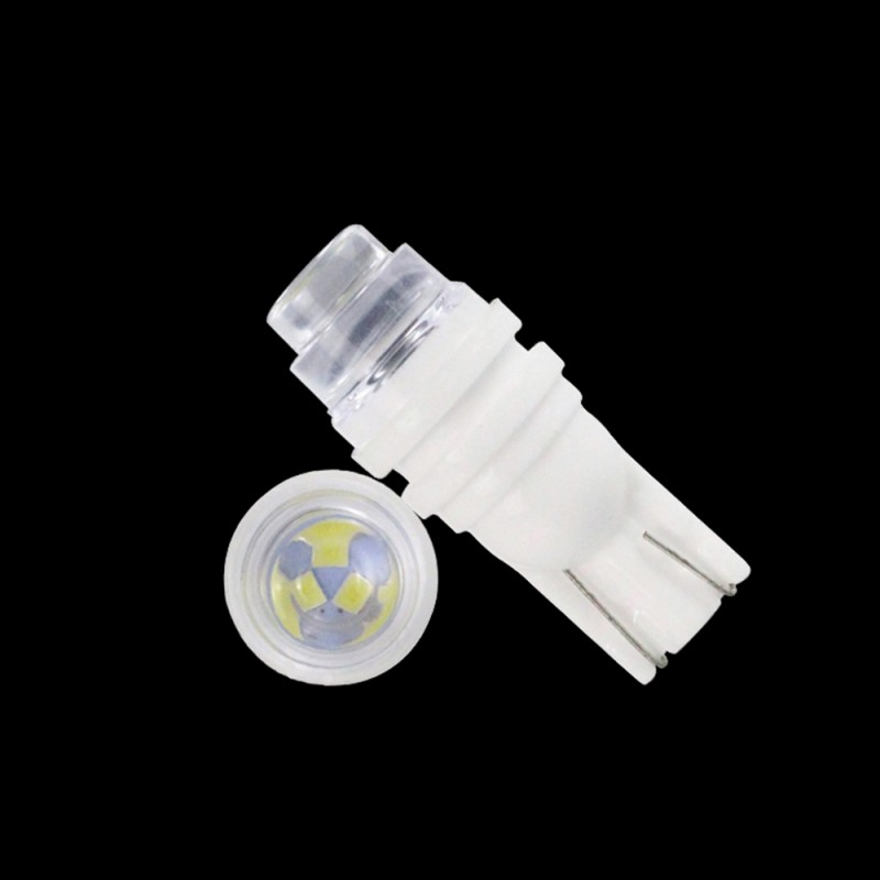 194 921 T10 W5W Ampoule LED Blanc, 3030 Chipset 2SMD Ampoules LED 2W 12V  Éclairage intérieur