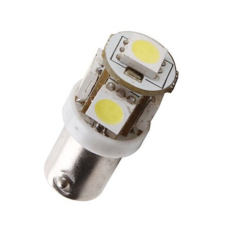 Ampoule Led H6W BAX9S à 5 leds 24 volts non polarisée - Led-PL E.I.