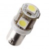 Ampoule Led H6W BAX9S à 5 leds 24 volts non polarisée